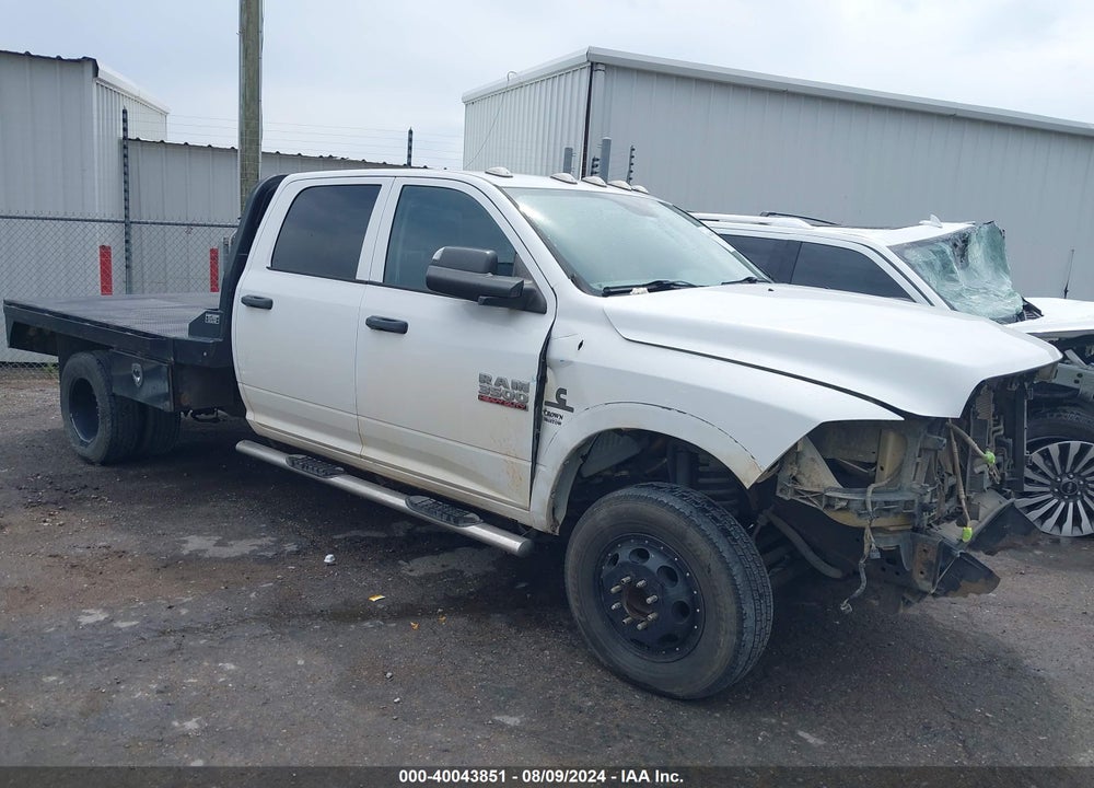 2018 RAM 3500 CHASSIS TRADESMAN/SLT/LAIE VIN: 3C7WRTCL1JG244487