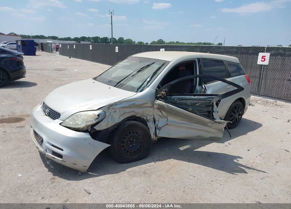 2003 TOYOTA MATRIX/XR VIN: 2T1KR32E63C077412