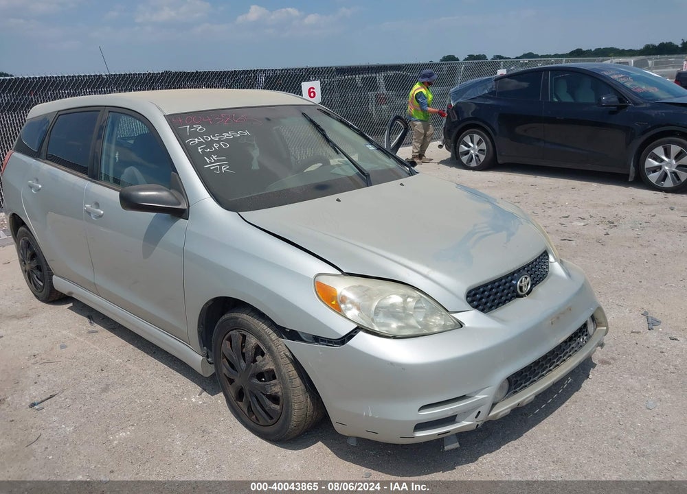 2003 TOYOTA MATRIX/XR VIN: 2T1KR32E63C077412