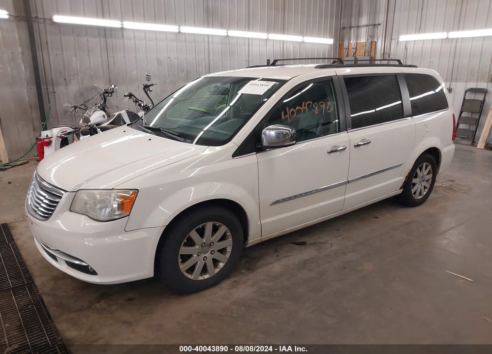 2011 CHRYSLER TOWN & COUNTRY TOURING-L VIN: 2A4RR8DGXBR704793