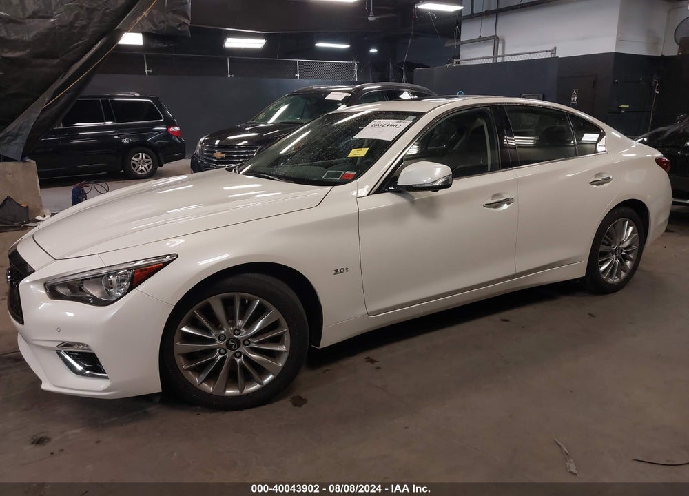 2020 INFINITI Q50 LUXE AWD VIN: JN1EV7AR9LM254285
