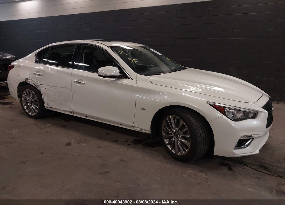 2020 INFINITI Q50 LUXE AWD VIN: JN1EV7AR9LM254285
