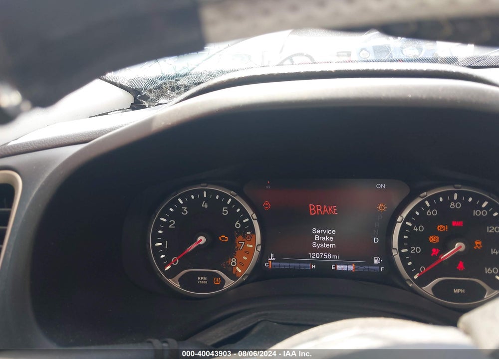 2015 JEEP RENEGADE LIMITED VIN: ZACCJBDT3FPC49521