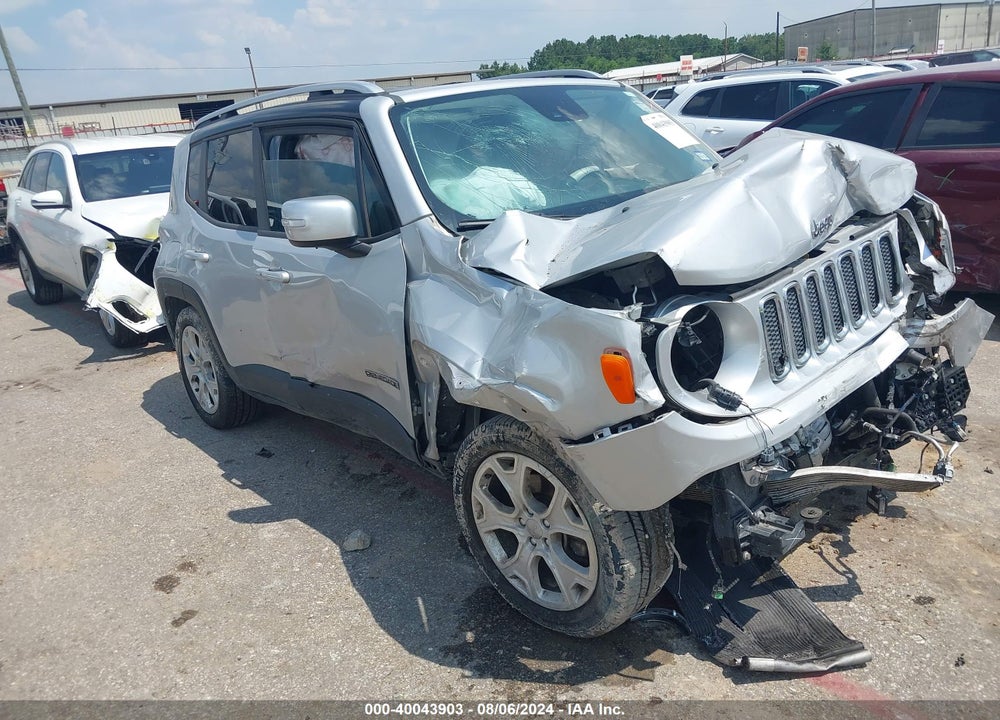2015 JEEP RENEGADE LIMITED VIN: ZACCJBDT3FPC49521
