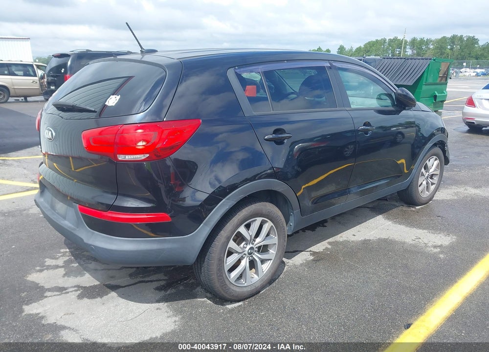 2016 KIA SPORTAGE LX VIN: KNDPB3AC6G7857167