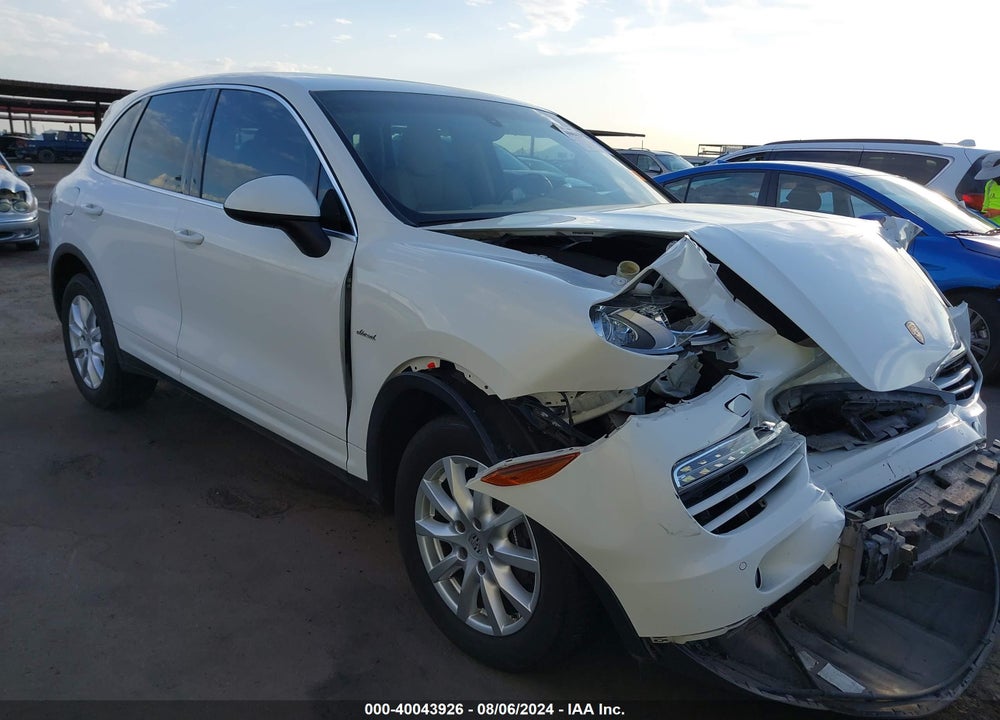 2013 PORSCHE CAYENNE DIESEL VIN: WP1AF2A29DLA41034