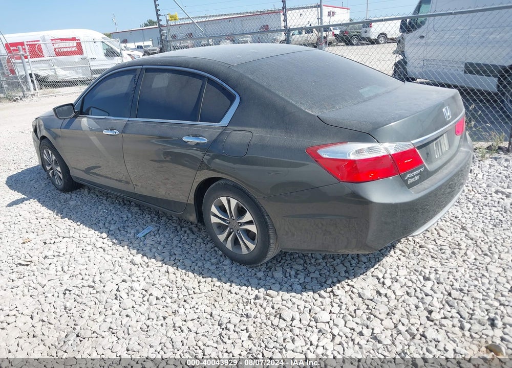 2014 HONDA ACCORD LX VIN: 1HGCR2F37EA238933
