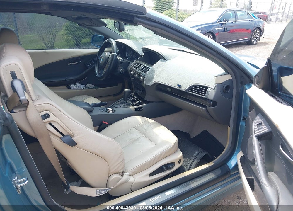 2004 BMW 645CI VIN: WBAEK734X4B321803