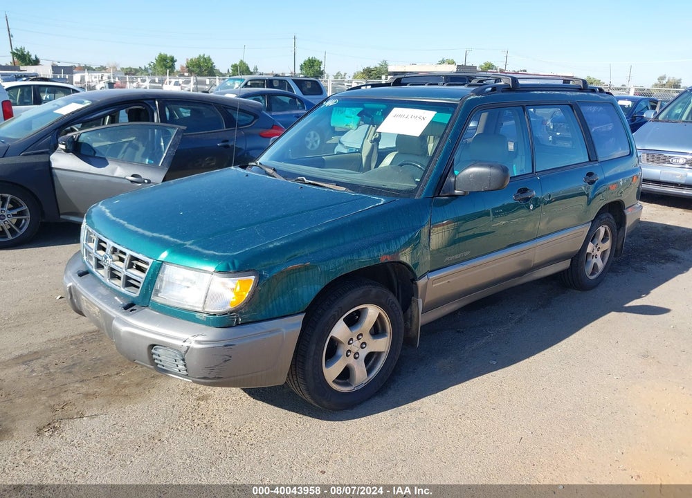 1998 SUBARU FORESTER S VIN: JF1SF6551WH757777