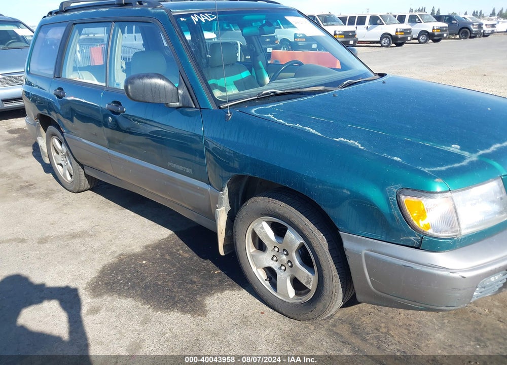 1998 SUBARU FORESTER S VIN: JF1SF6551WH757777