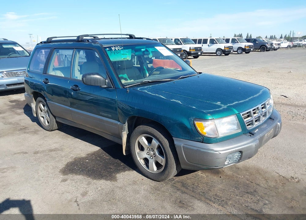 1998 SUBARU FORESTER S VIN: JF1SF6551WH757777