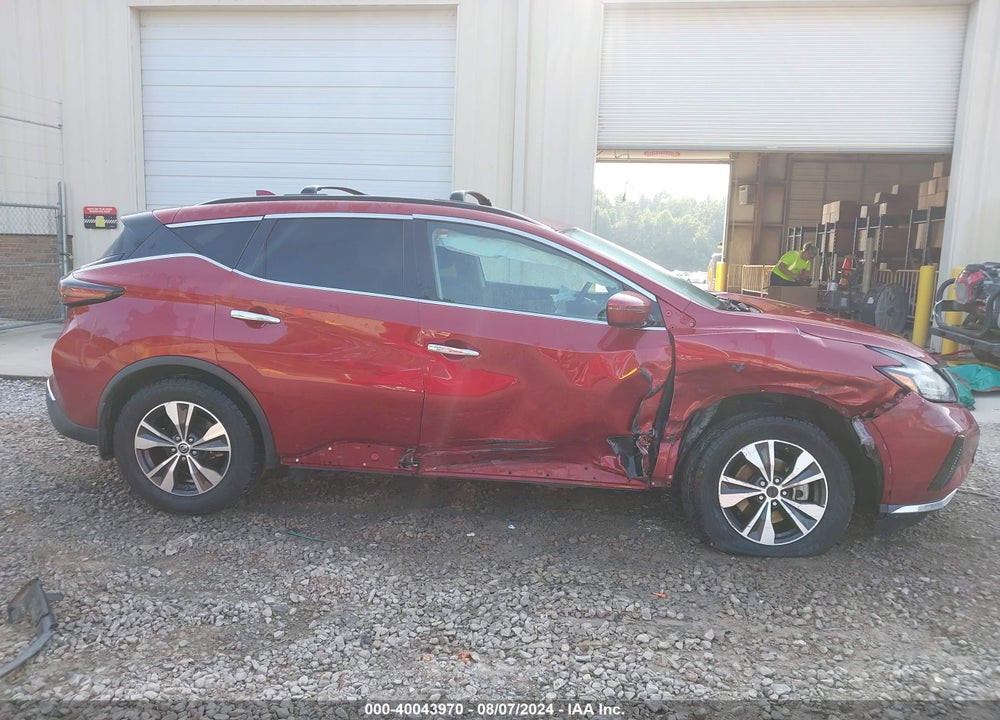 2019 NISSAN MURANO SV VIN: 5N1AZ2MJ6KN130987