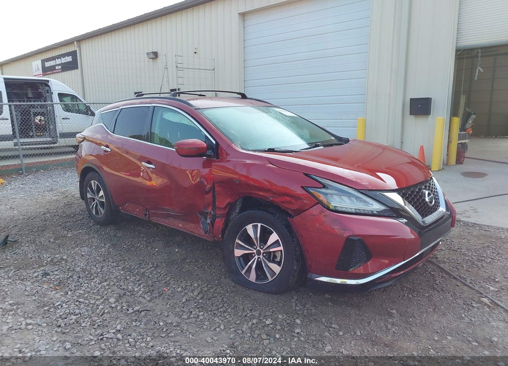 2019 NISSAN MURANO SV VIN: 5N1AZ2MJ6KN130987
