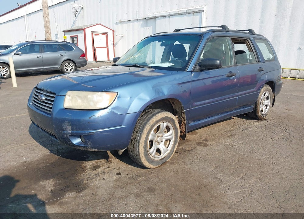 2007 SUBARU FORESTER 2.5X VIN: JF1SG63617H720562