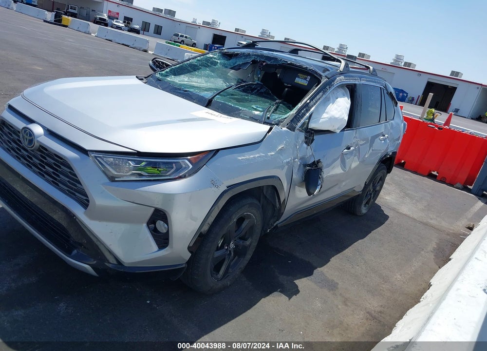 2019 TOYOTA RAV4 HYBRID XSE VIN: 2T3EWRFV7KW021793