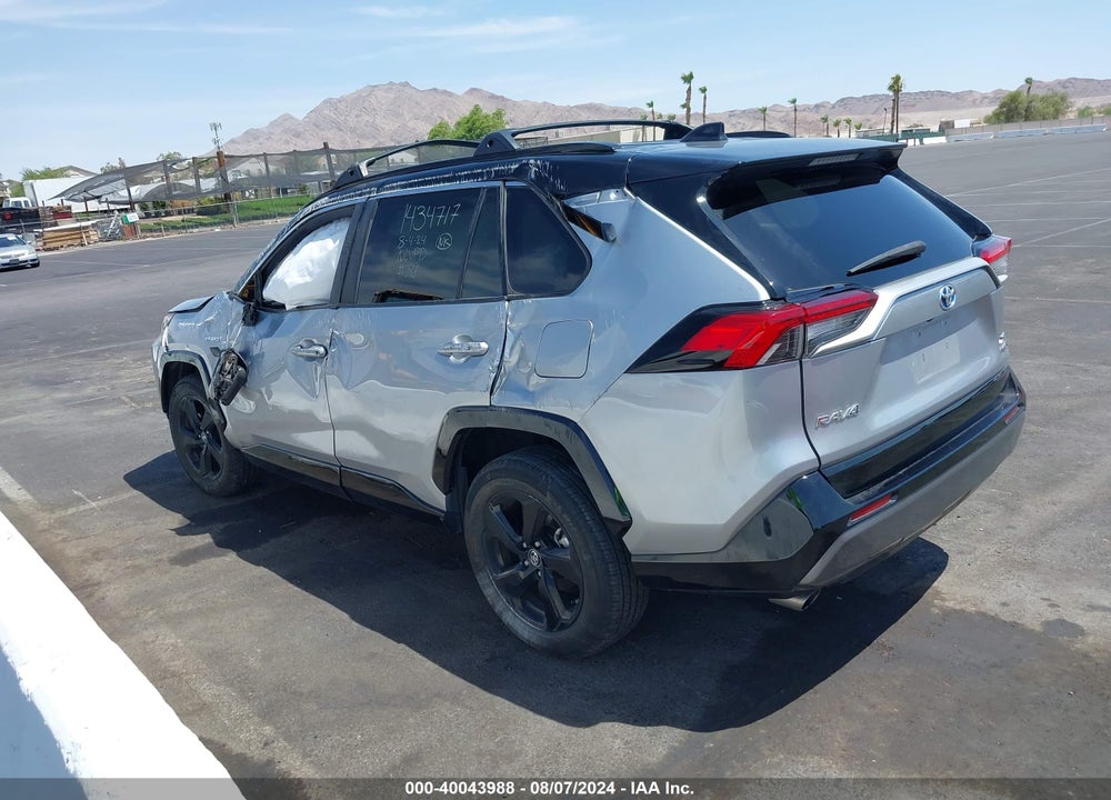 2019 TOYOTA RAV4 HYBRID XSE VIN: 2T3EWRFV7KW021793