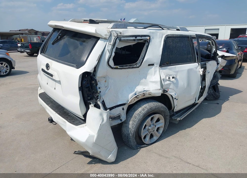 2018 TOYOTA 4RUNNER SR5 PREMIUM VIN: JTEZU5JR6J5185757
