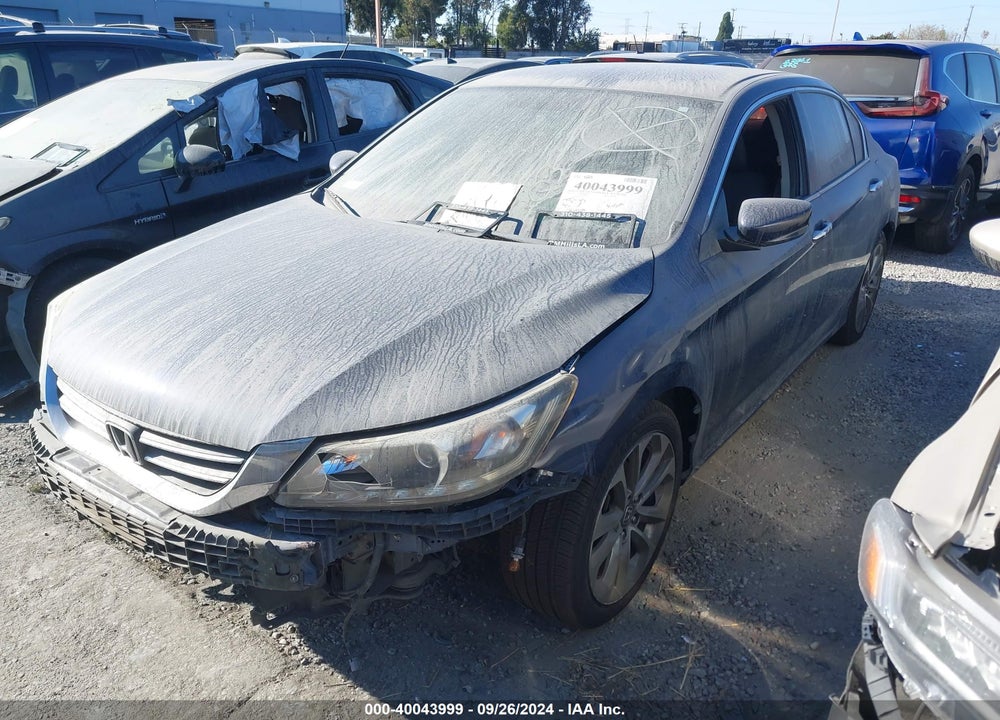 2015 HONDA ACCORD SPORT VIN: 1HGCR2F5XFA105487