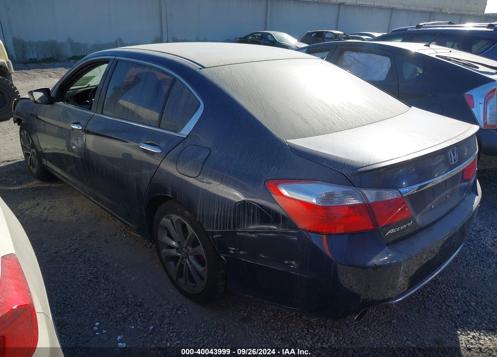 2015 HONDA ACCORD SPORT VIN: 1HGCR2F5XFA105487