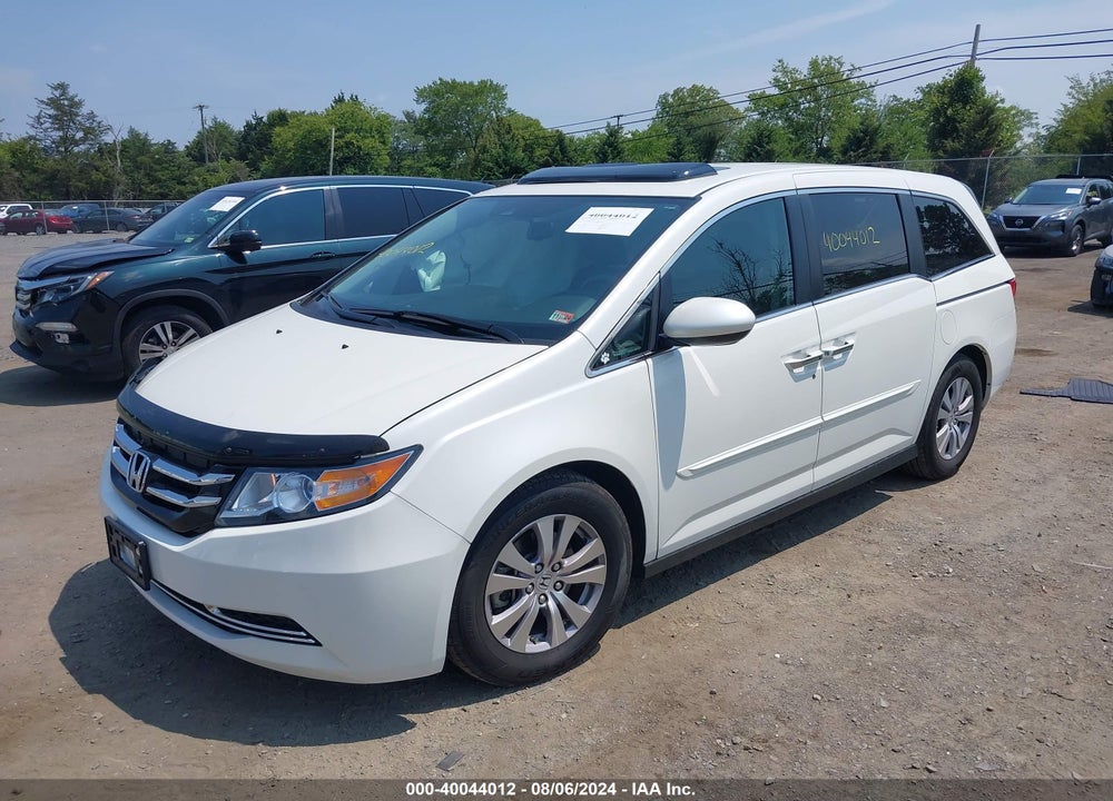 2016 HONDA ODYSSEY EX-L VIN: 5FNRL5H69GB008291