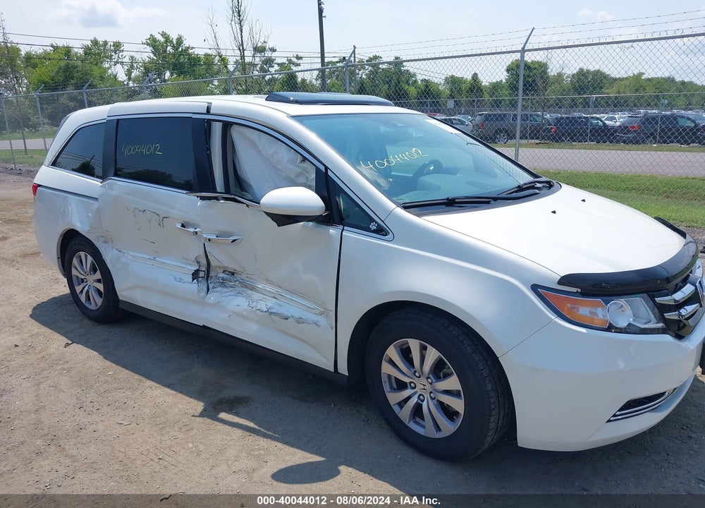 2016 HONDA ODYSSEY EX-L VIN: 5FNRL5H69GB008291