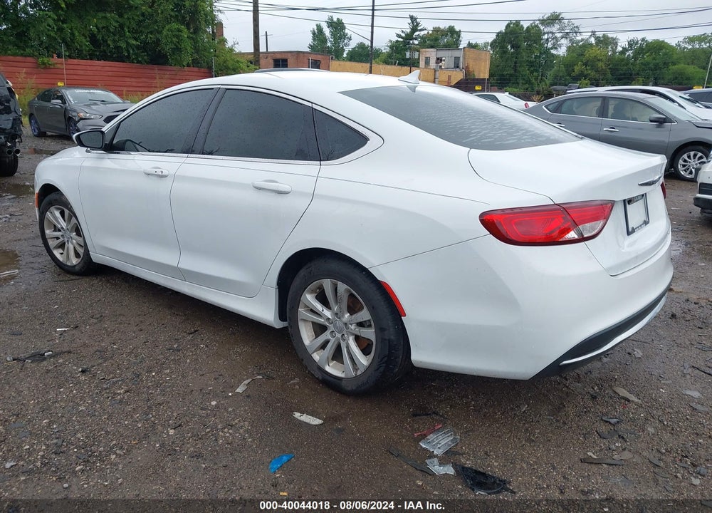 2017 CHRYSLER 200 LIMITED PLATINUM VIN: 1C3CCCAB0HN509532