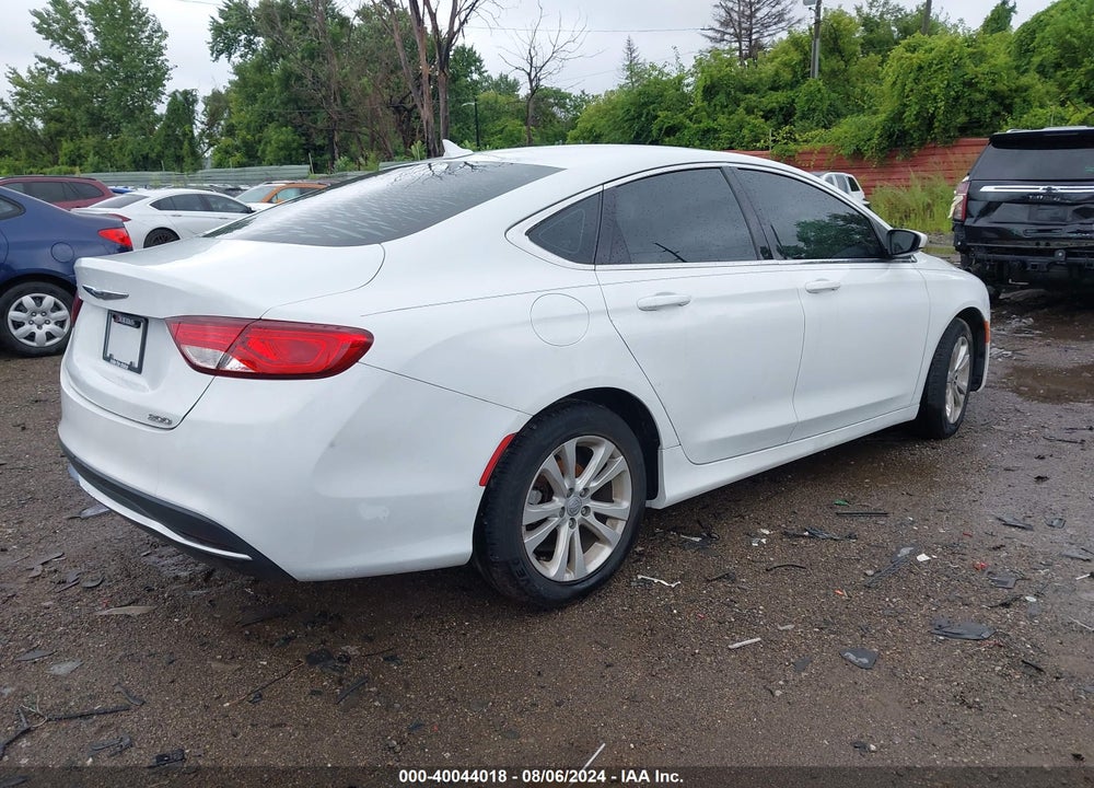 2017 CHRYSLER 200 LIMITED PLATINUM VIN: 1C3CCCAB0HN509532