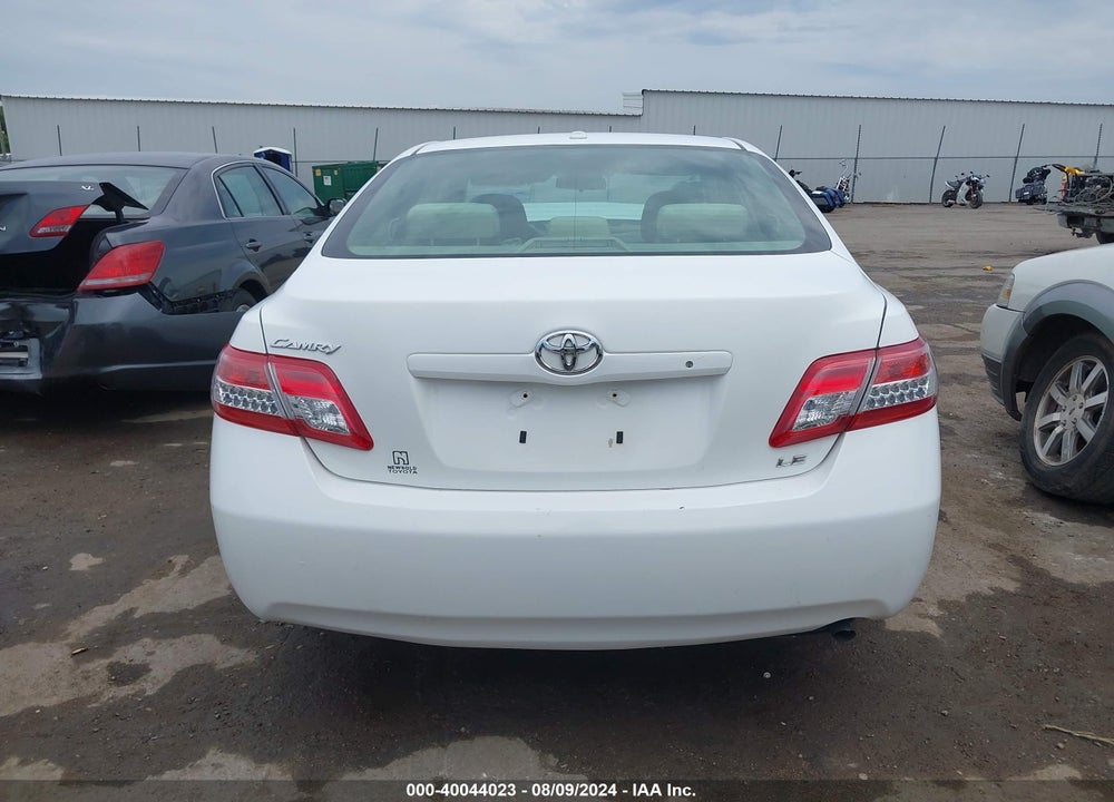 2011 TOYOTA CAMRY LE VIN: 4T4BF3EK2BR207313