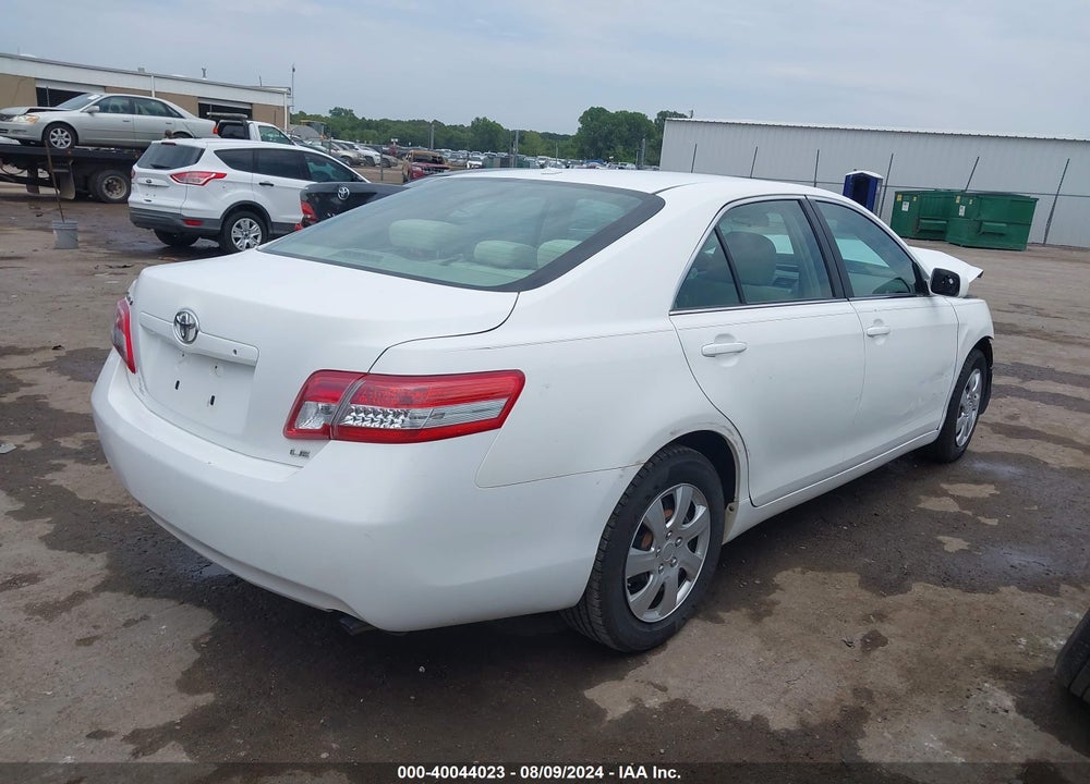 2011 TOYOTA CAMRY LE VIN: 4T4BF3EK2BR207313