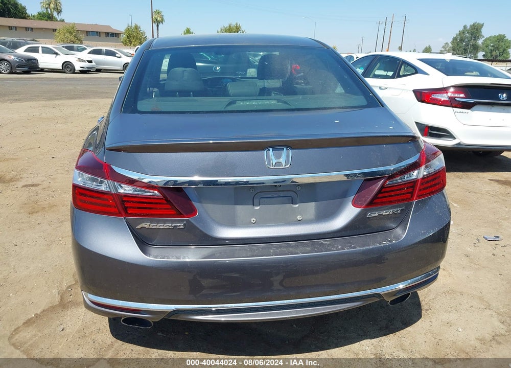 2017 HONDA ACCORD SPORT VIN: 1HGCR2F59HA054812