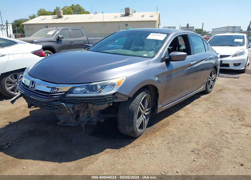 2017 HONDA ACCORD SPORT VIN: 1HGCR2F59HA054812