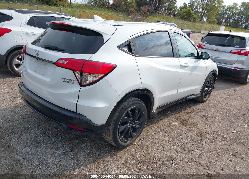 2022 HONDA HR-V AWD SPORT VIN: 3CZRU6H16NM710742