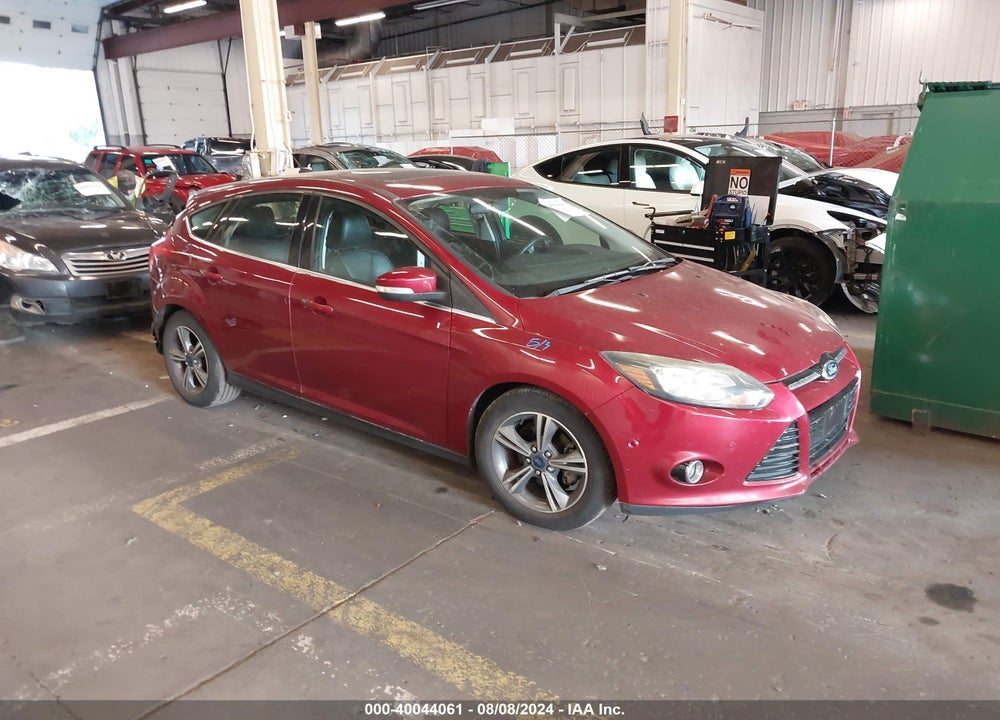 2013 FORD FOCUS TITANIUM VIN: 1FADP3N26DL245453