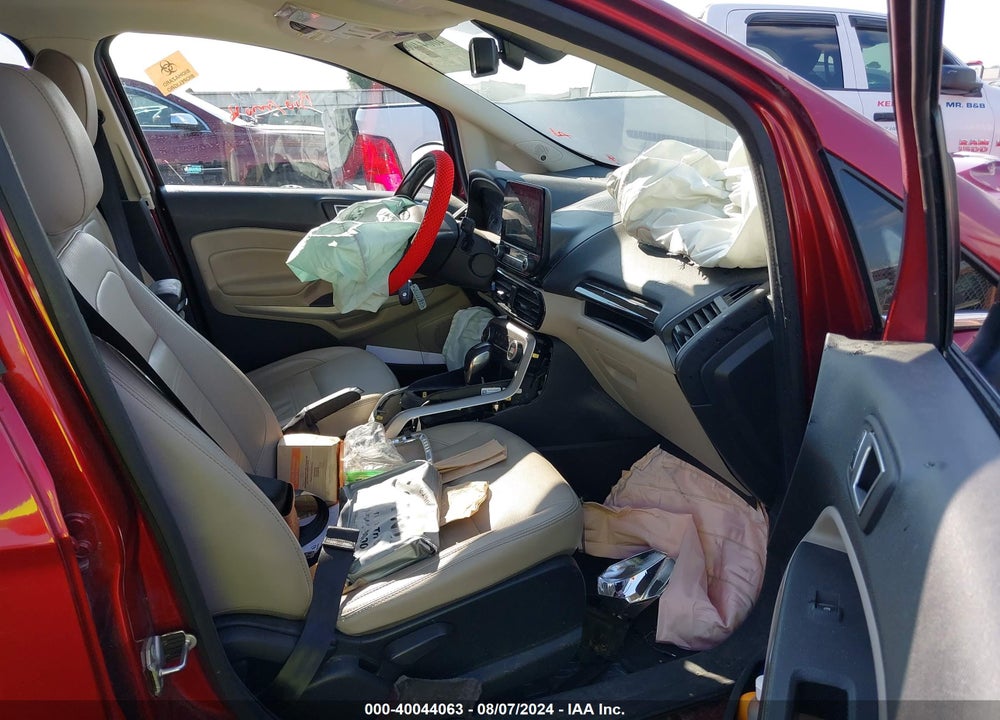 2019 FORD ECOSPORT TITANIUM VIN: MAJ6S3KLXKC290638