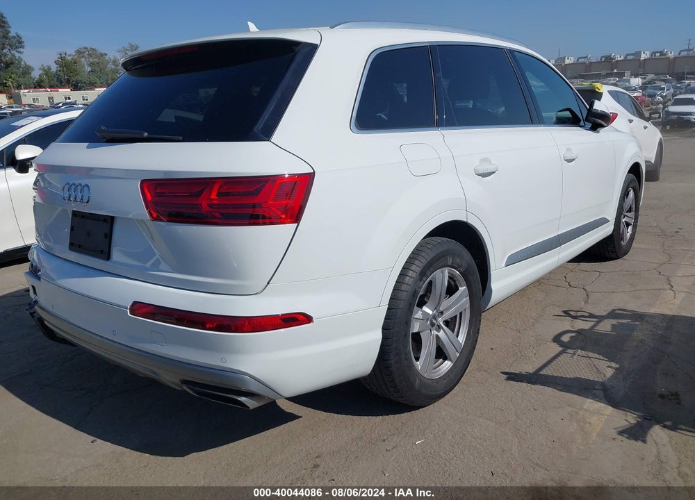 2019 AUDI Q7 PREMIUM VIN: WA1AHAF72KD023342