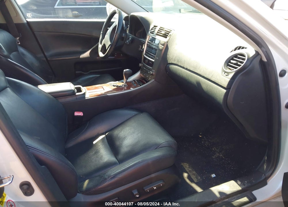 2007 LEXUS IS 250 VIN: JTHBK262X72057097
