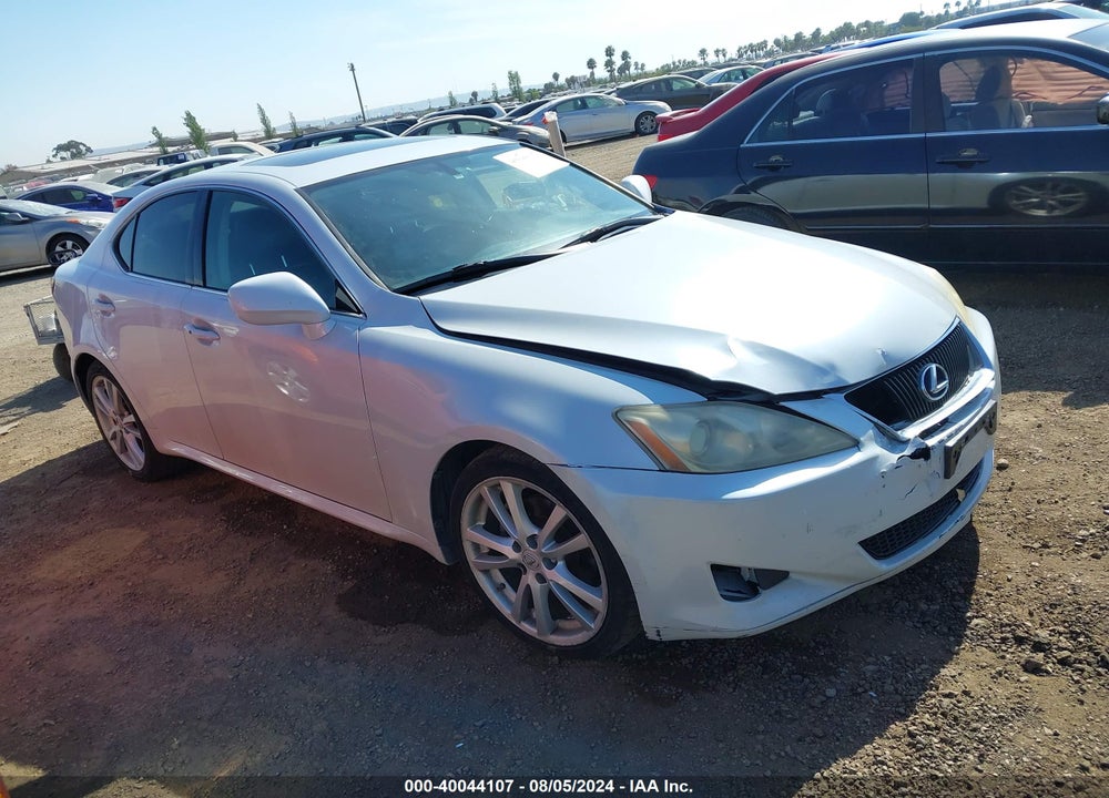 2007 LEXUS IS 250 VIN: JTHBK262X72057097