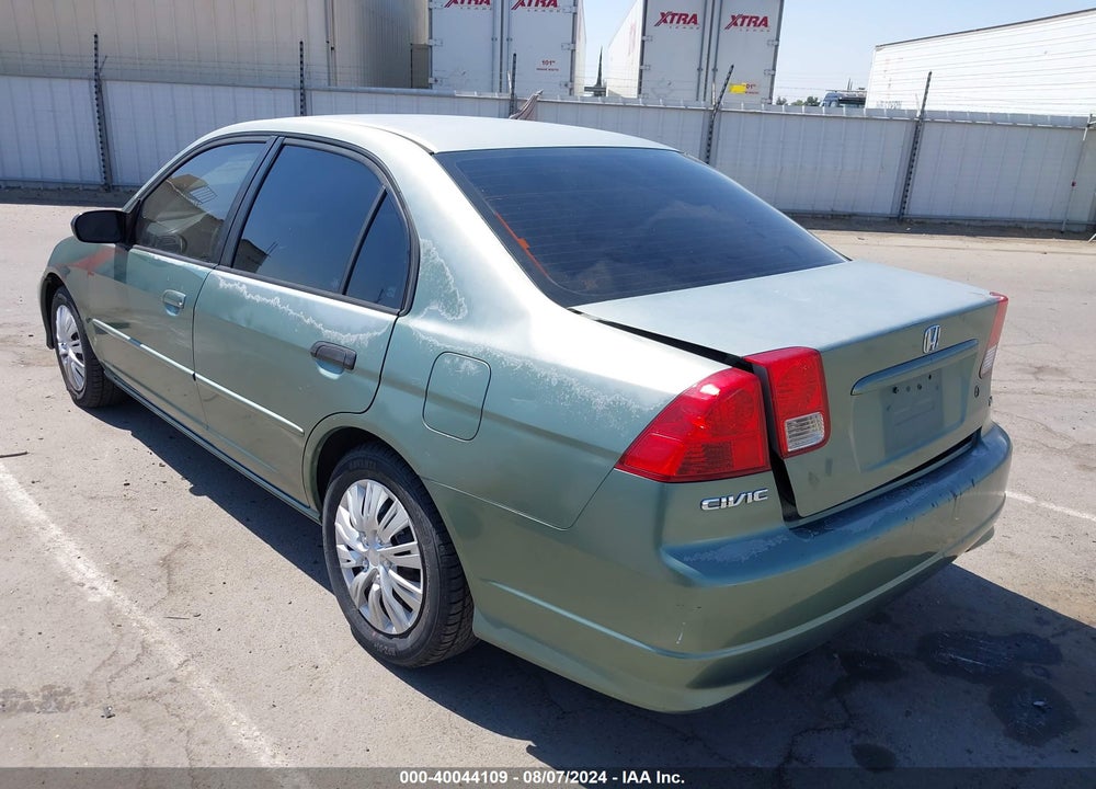 2004 HONDA CIVIC LX VIN: 2HGES16524H567225