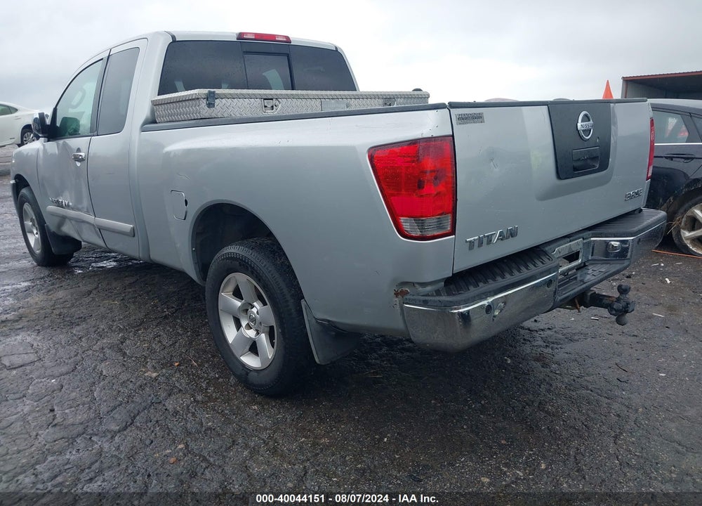 2005 NISSAN TITAN SE VIN: 1N6BA06B65N552236