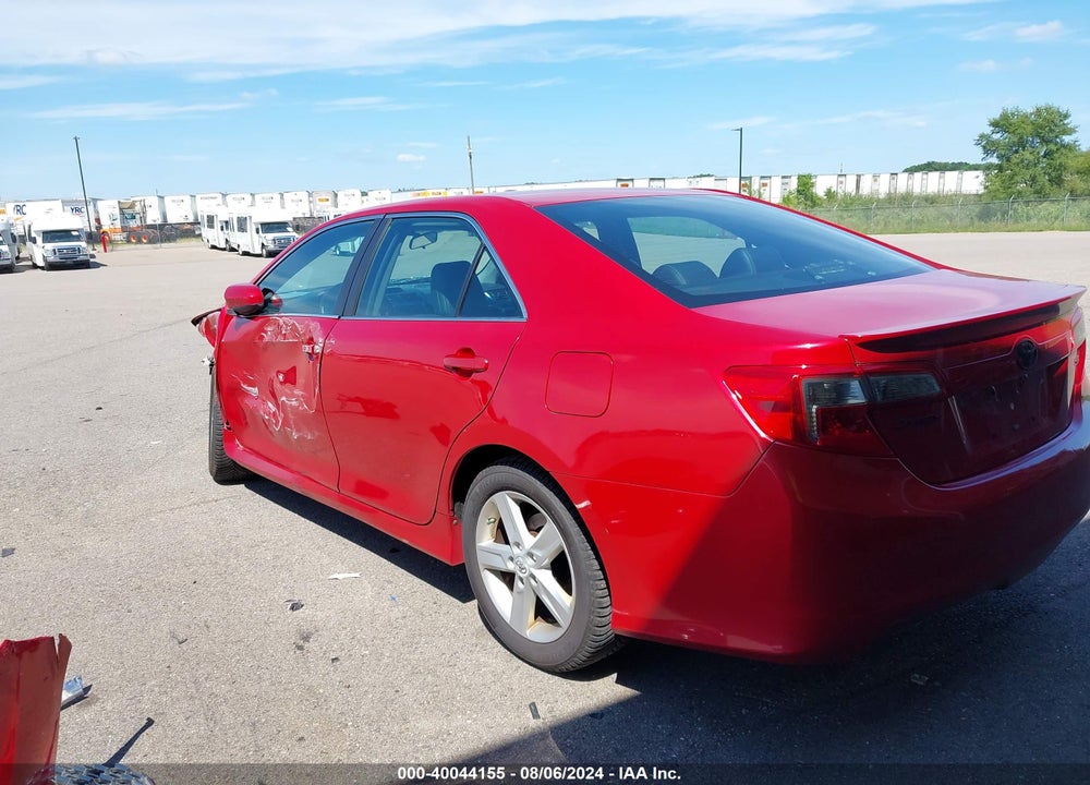 2012 TOYOTA CAMRY SE VIN: 4T1BF1FK9CU546360
