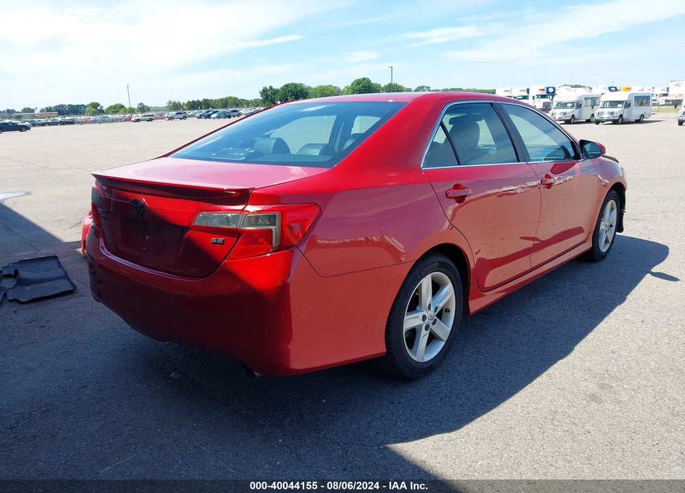 2012 TOYOTA CAMRY SE VIN: 4T1BF1FK9CU546360