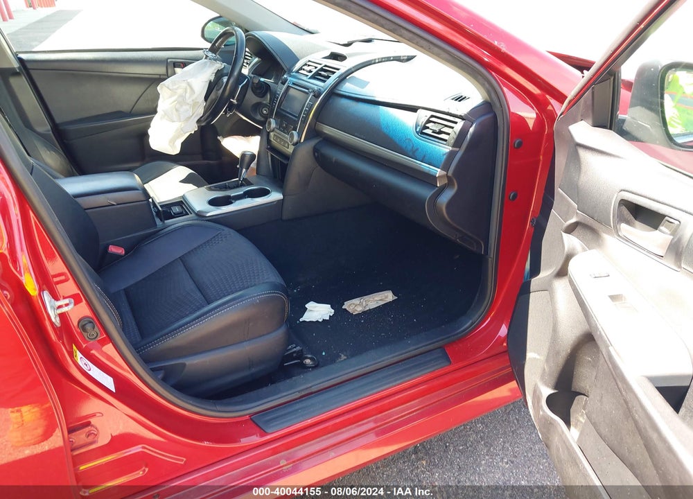 2012 TOYOTA CAMRY SE VIN: 4T1BF1FK9CU546360