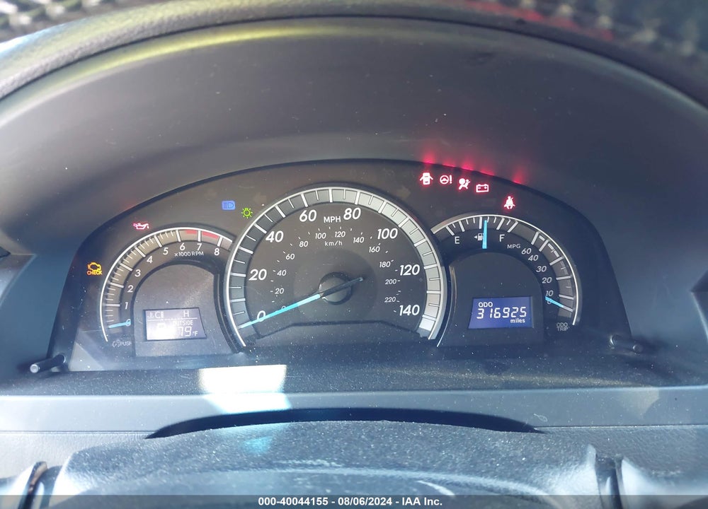 2012 TOYOTA CAMRY SE VIN: 4T1BF1FK9CU546360