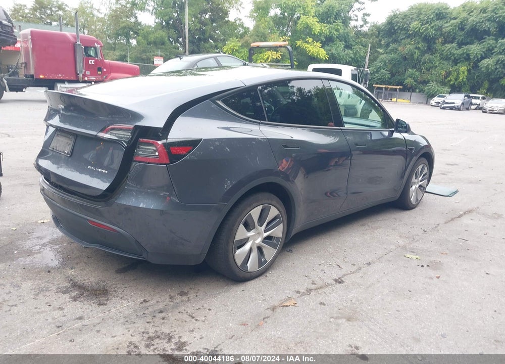 2020 TESLA MODEL Y LONG RANGE DUAL MOTOR ALL-WHEEL DRIVE VIN: 5YJYGDEE9LF031540