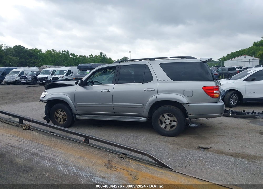 2001 TOYOTA SEQUOIA LIMITED V8 VIN: 5TDBT48A41S009657