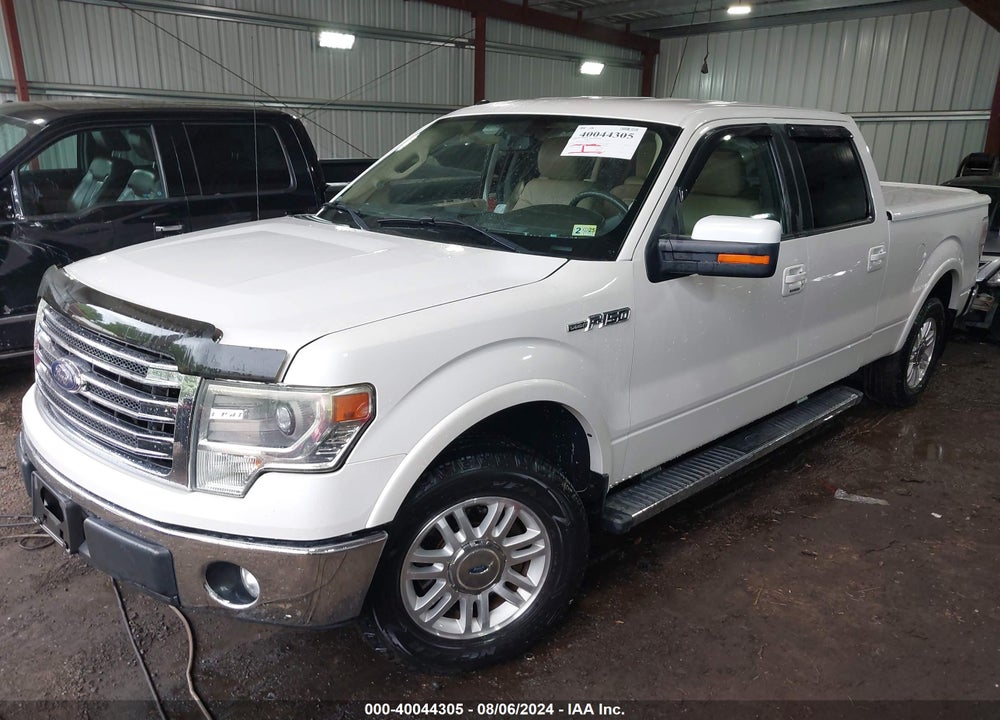 2014 FORD F-150 LARIAT VIN: 1FTFW1CF4EKD29228