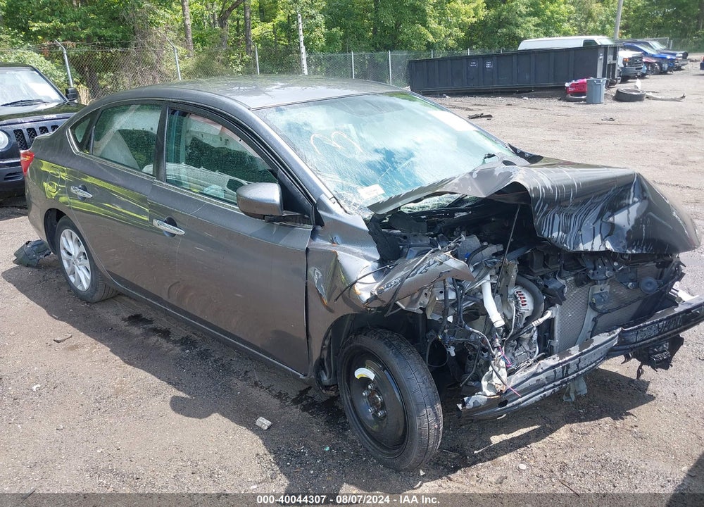 2018 NISSAN SENTRA SV VIN: 3N1AB7AP6JY290628