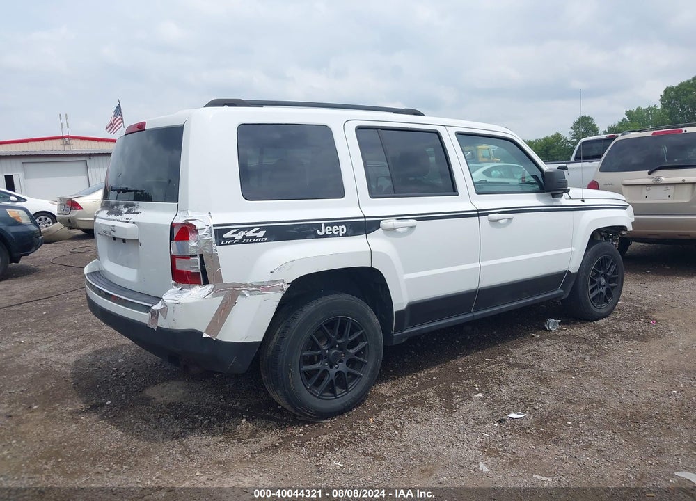 2017 JEEP PATRIOT SPORT 4X4 VIN: 1C4NJRBB9HD144771