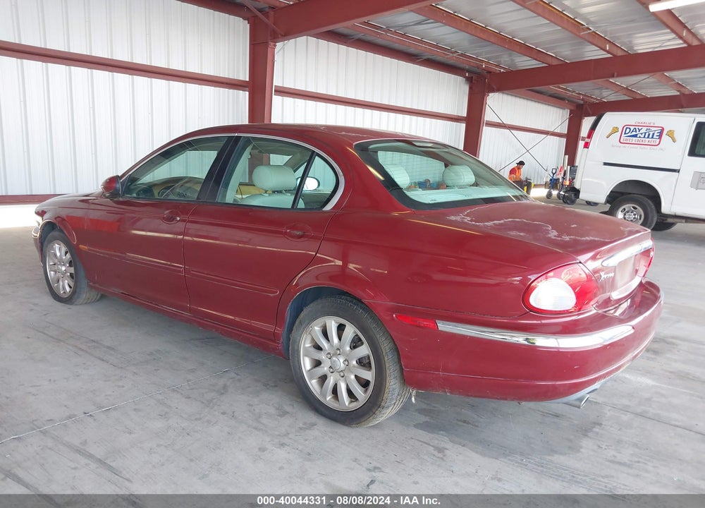 2002 JAGUAR X-TYPE 2.5L VIN: SAJEB51D82XC65729