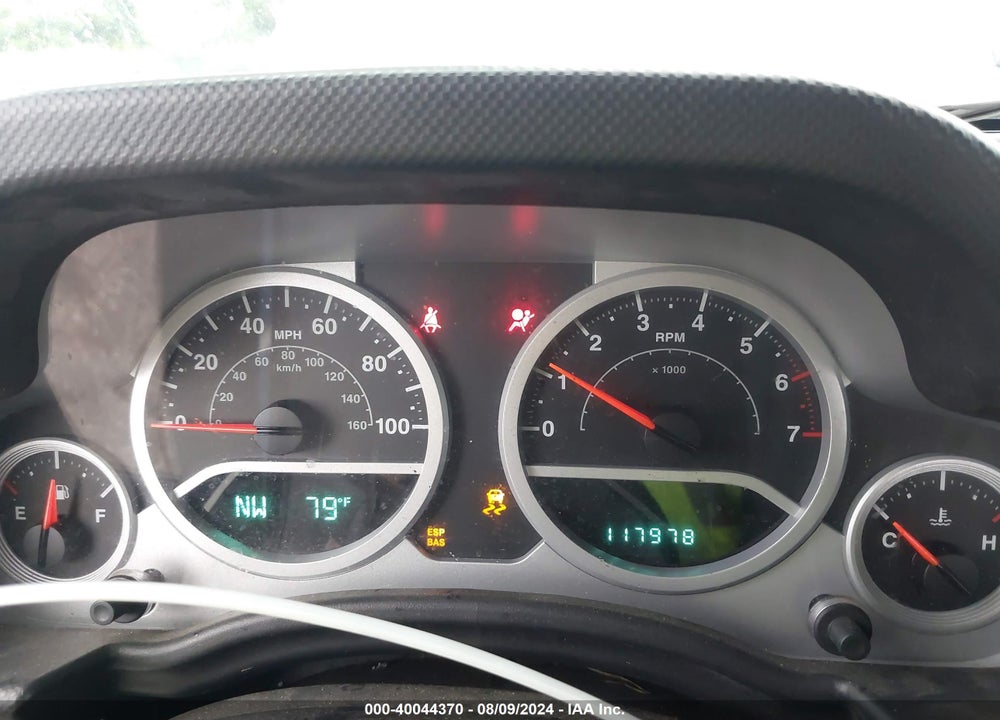 2010 JEEP WRANGLER SPORT VIN: 1J4AA2D15AL127353